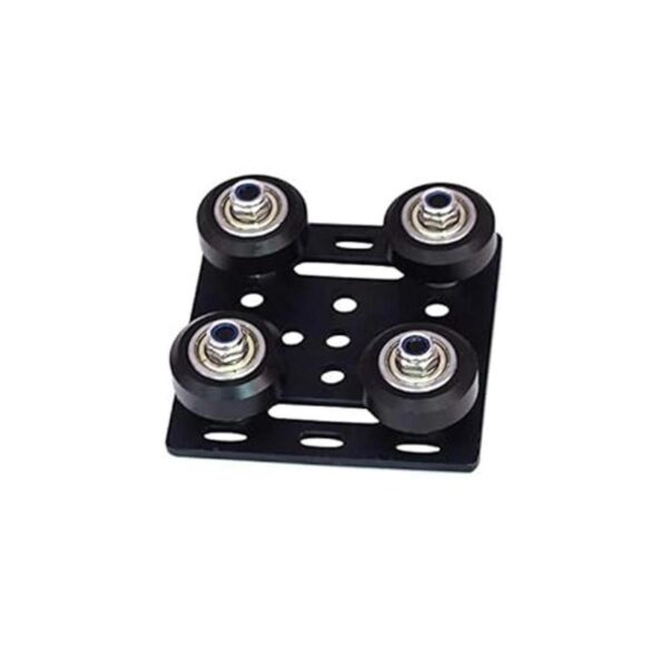 Zeelo Big VWheel con placa para 2020 perfil de aluminio 3D_4