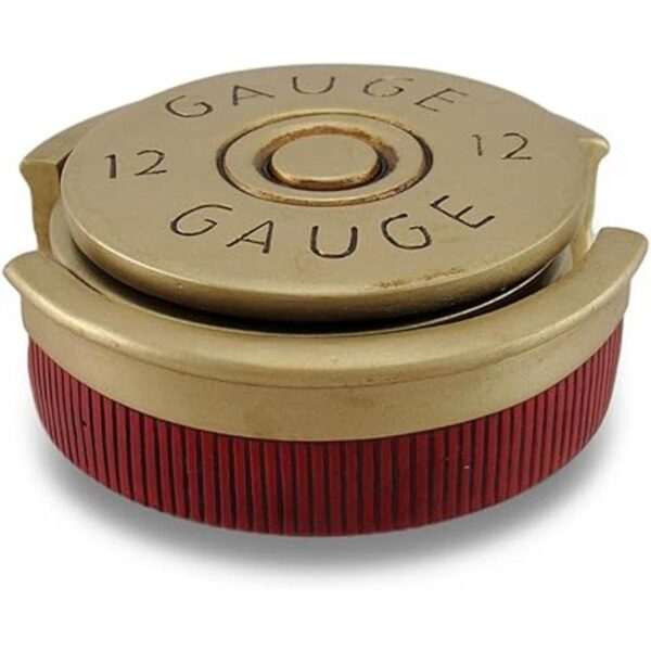 Juego de posavasos de 4 piezas de calibre 12 con base_3