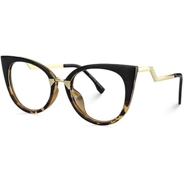 Zeelool Elegantes lentes de bloqueo de luz azul ojo de_2