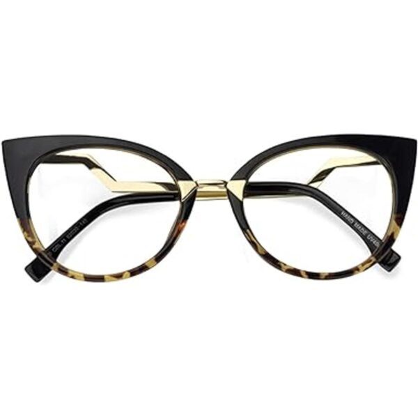 Zeelool Elegantes lentes de bloqueo de luz azul ojo de_6