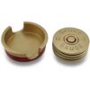 Juego de posavasos de 4 piezas de calibre 12 con base_2