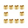Zeberoxyz 10 hebillas de cobre conector de cable de_1