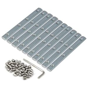 Zeberoxyz 10 piezas de conector de línea recta de longitud