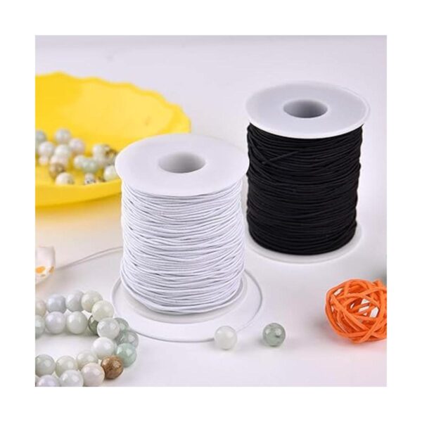 Zealor 2 rollos de cuerda elástica de 0.039 in para hacer_6