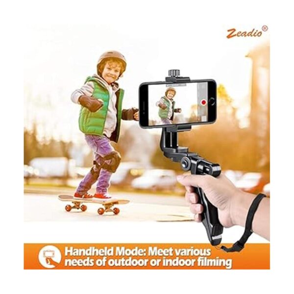 Zeadio Mini Smartphone trípode Grip estabilizador de