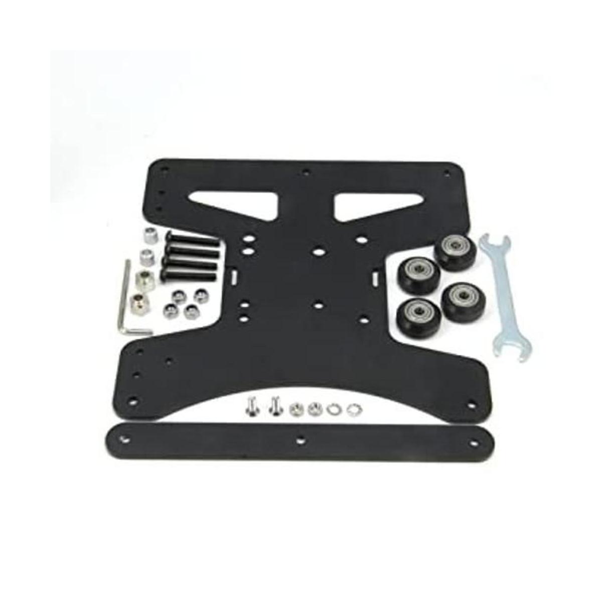 Zeberoxyz Kit modular de placa de carro en Y de 7.480 in x