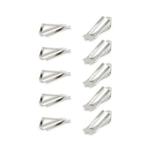 Zeberoxyz 10 clips de vidrio para cama de resorte pinzas_1
