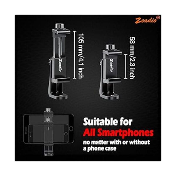 Zeadio Mini Smartphone trípode Grip estabilizador de