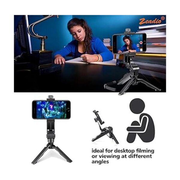 Zeadio Mini Smartphone trípode Grip estabilizador de