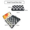 ZeJlo Mini Chess Set 6.5 Portable Folding Chess Board_2