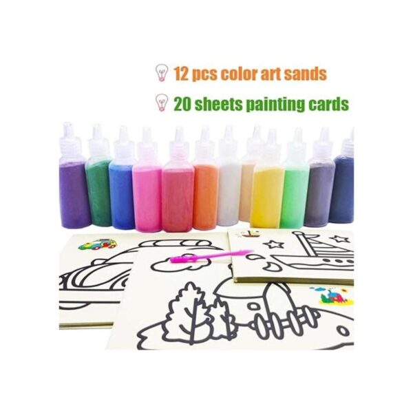 32 kits de arte de arena para niños kit de arte de arena_2