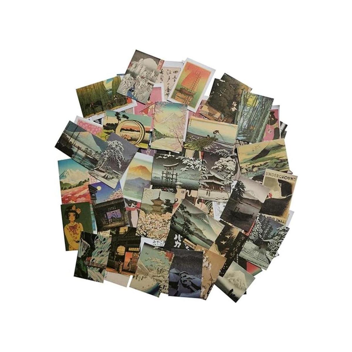 Juego de calcomanías Washi vintage 150 piezas de estilo