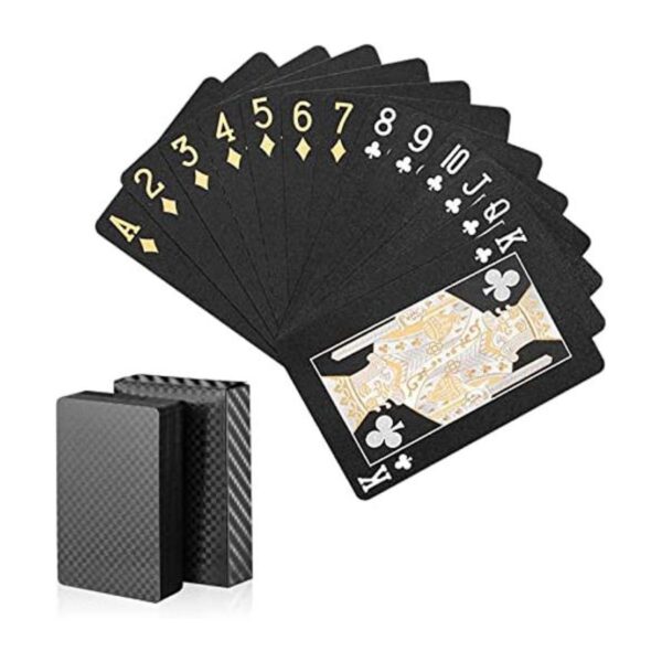Zayvor Cartas de póquer de papel de aluminio baraja de_1