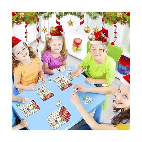Juego de mesa de bingo fiestas de Navidad bingo de_5