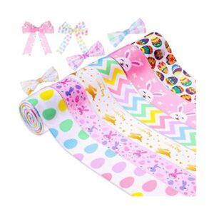 Zayvor 6 rollos de cintas de grogrén de Pascua de 12