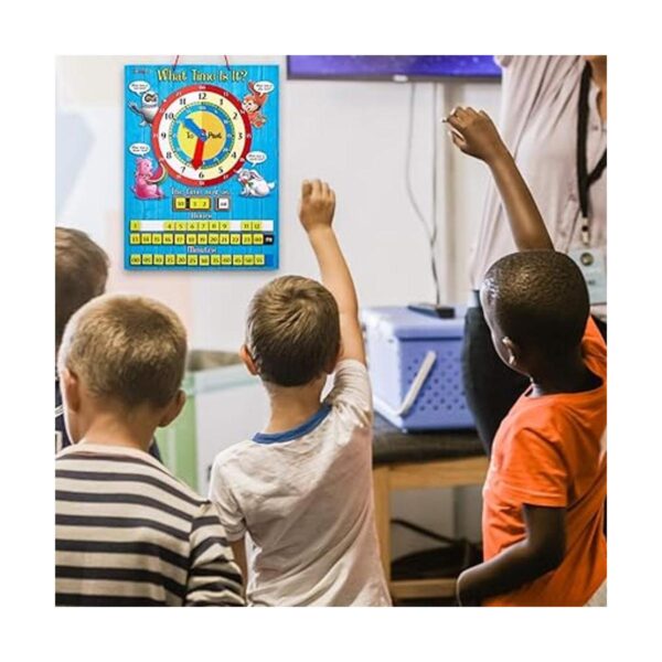 ZazzyKid Tell Time Reloj de enseñanza para niños 12.6 x_3