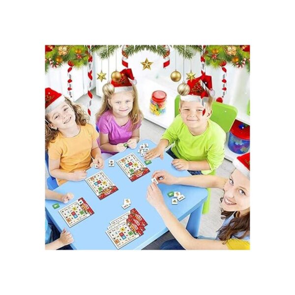 Juego de mesa de bingo fiestas de Navidad bingo de_6