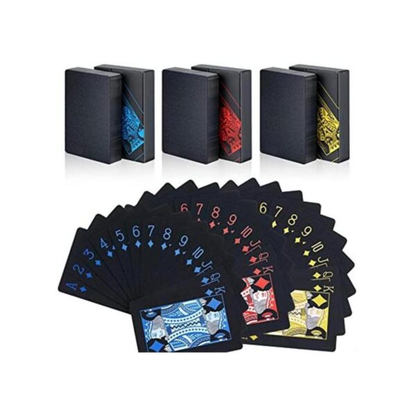 Zayvor Tarjetas de póquer de 3 mazos de cartas de póquer_1