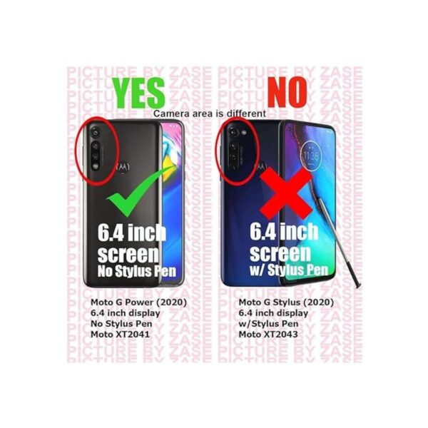 Zase Motorola Moto G Power 2020 Funda para teléfono con_2