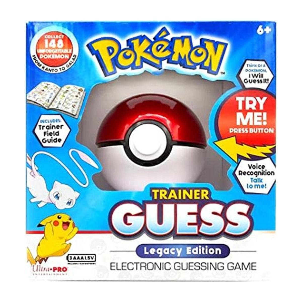 Pokemon Trainer Guess Legacys Edition Toy I Will Guess