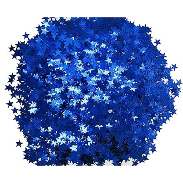 Confeti de estrellas con purpurina de 8.82 oz estrellas_4