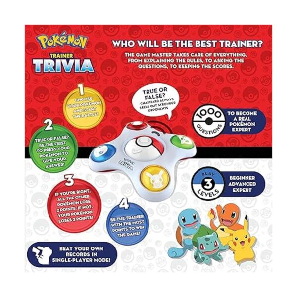 Juguete de trivia de entrenamiento de Pokémon con el_2