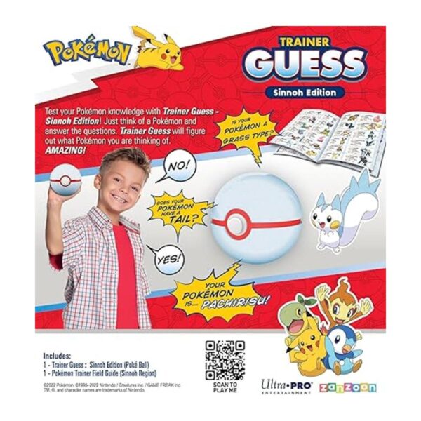 Pokemon Trainer Guess Sinnoh Edition Toy I Will Guess It_5