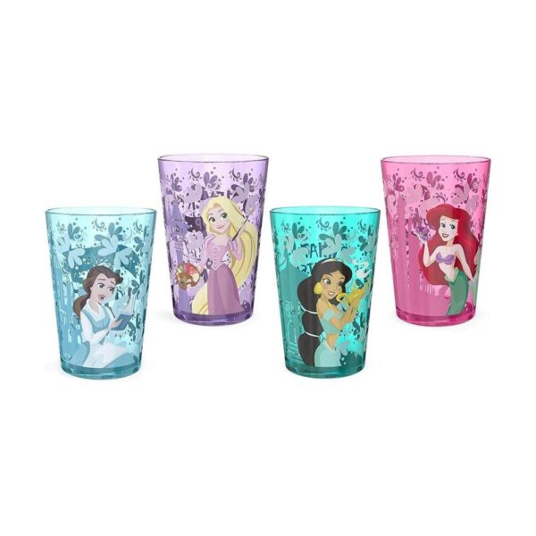 Zak Designs Juego de vasos de 14.5 onzas con diseño de