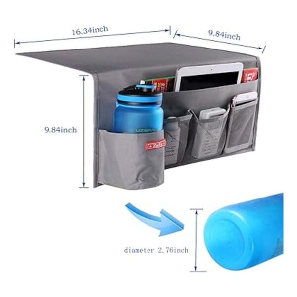 Zafit Organizador de mesita de noche organizador de