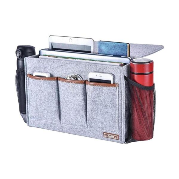 Zafit Organizador de noche de 8 bolsillos organizador de