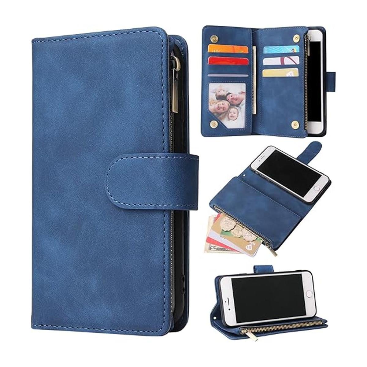 ZZXX Funda tipo cartera para iPhone SE 2022 2020iPhone