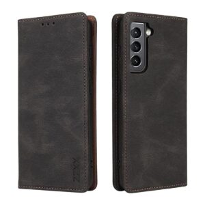 ZZXX Funda tipo cartera para Samsung Galaxy S21 con_1