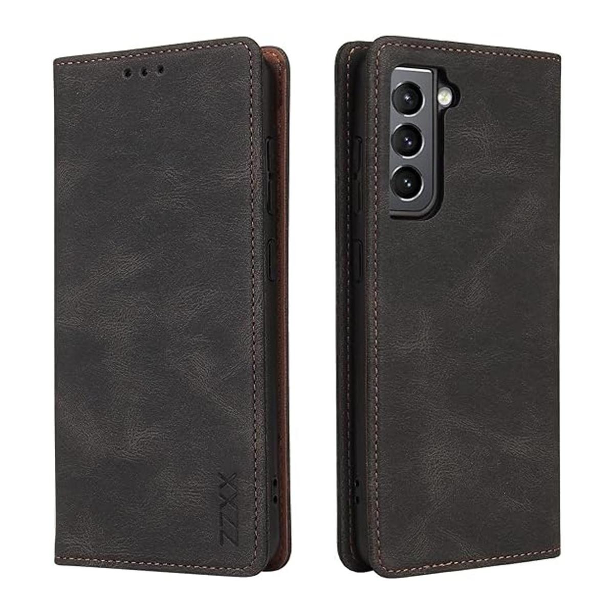 ZZXX Funda tipo cartera para Samsung Galaxy S21 con