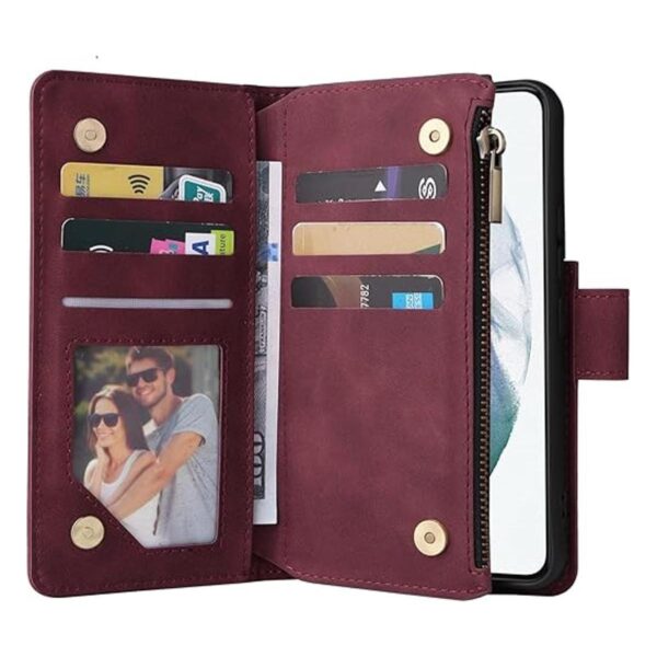 ZZXX Funda para Samsung Galaxy S22 Plus con ranura para_5