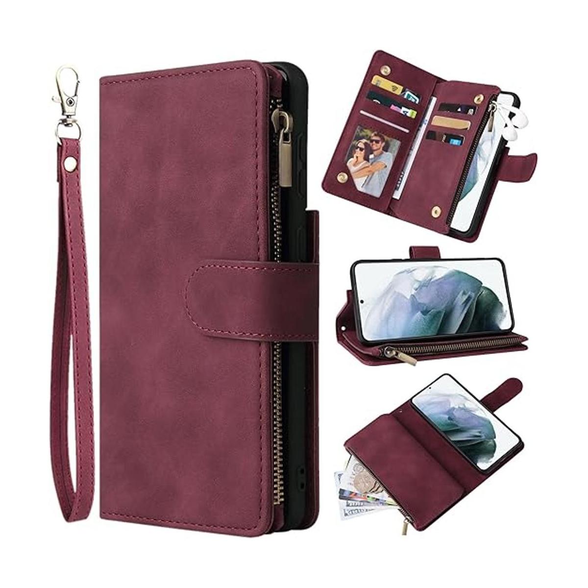 ZZXX Funda para Samsung Galaxy S22 Plus con ranura para