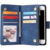 ZZXX Funda tipo cartera para iPhone SE 2022 2020iPhone_4