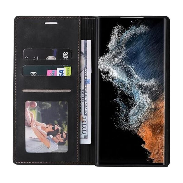 ZZXX Funda tipo cartera para Samsung Galaxy A03S con_3
