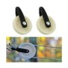 ZZLZX 2 poleas de nailon de 2 pulgadas polea de cuerda de_4