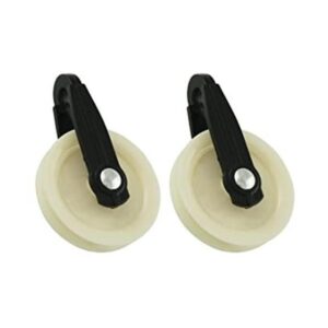 ZZLZX 2 poleas de nailon de 2 pulgadas polea de cuerda de_1