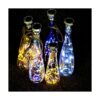 Paquete de 10 luces solares para botellas de vino con