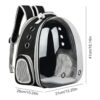 Mochila transparente para mascotas para perros pequeños
