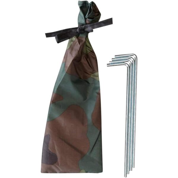 NARMAY Tienda de campaña de camuflaje con cúpula para_5