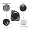 Mochila transparente para mascotas para perros pequeños