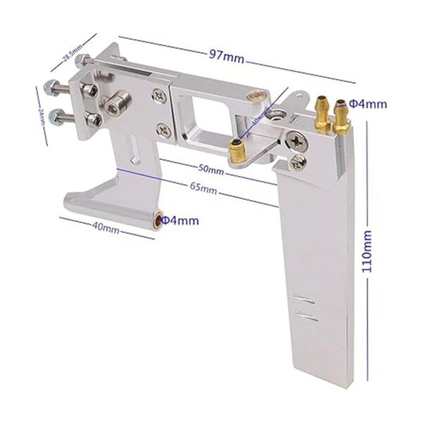 Treehobby 4.331 in aleación de aluminio absorción de agua