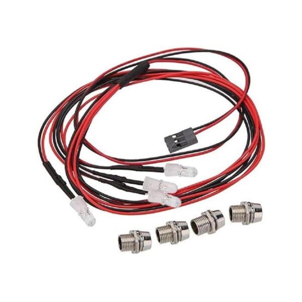 Treehobby Juego de faros delanteros de 4 luces LED para_5