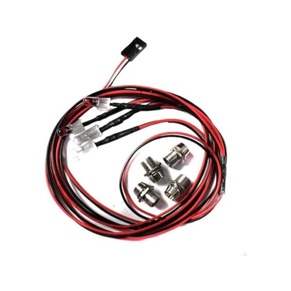 Treehobby Juego de faros delanteros de 4 luces LED para_2