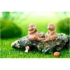 ZYAMY 8 piezas de estatua de nutria en miniatura_4