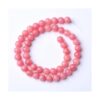 45 cuentas redondas de jade rosa natural de 0.315 in_5