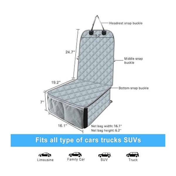 Bark Lover Funda de asiento para perro para asiento_6