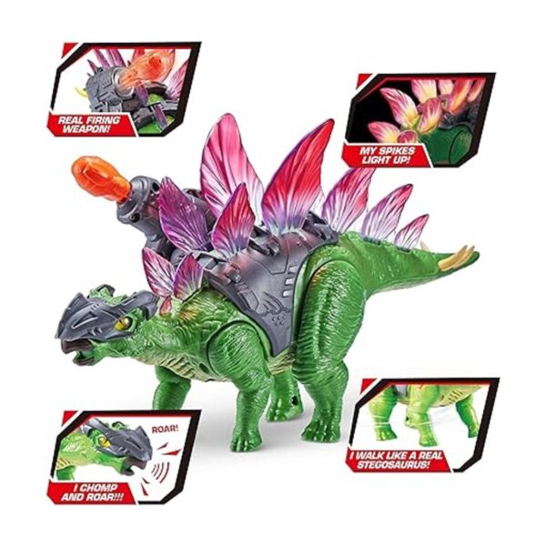 ZURU ROBO AliveDino WarsSeries 1 Stegasaurus Multi_2